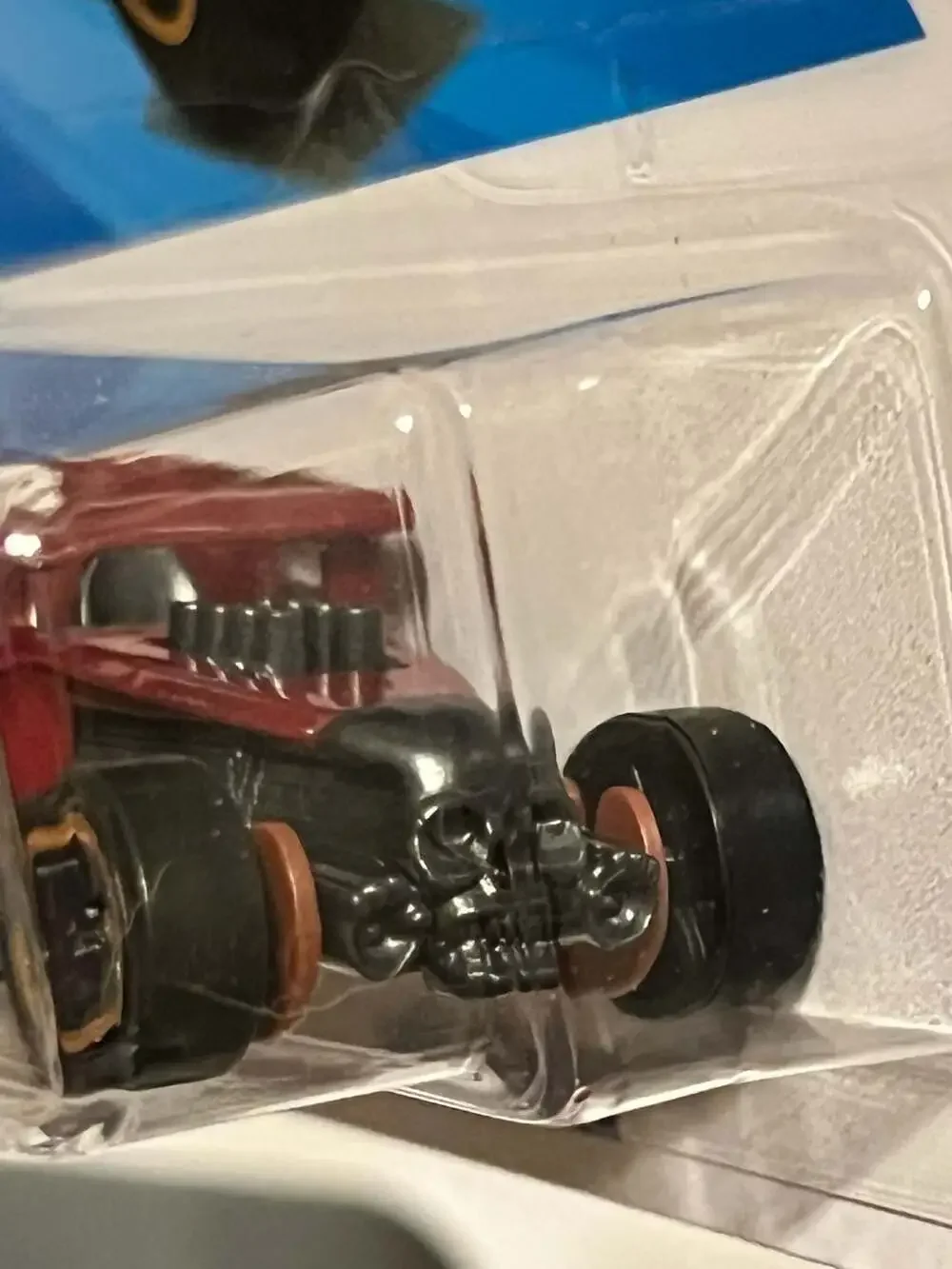 💥Hot Wheels Bone Shaker HW Fan Driven 139/250 Maroon Diecast Car
